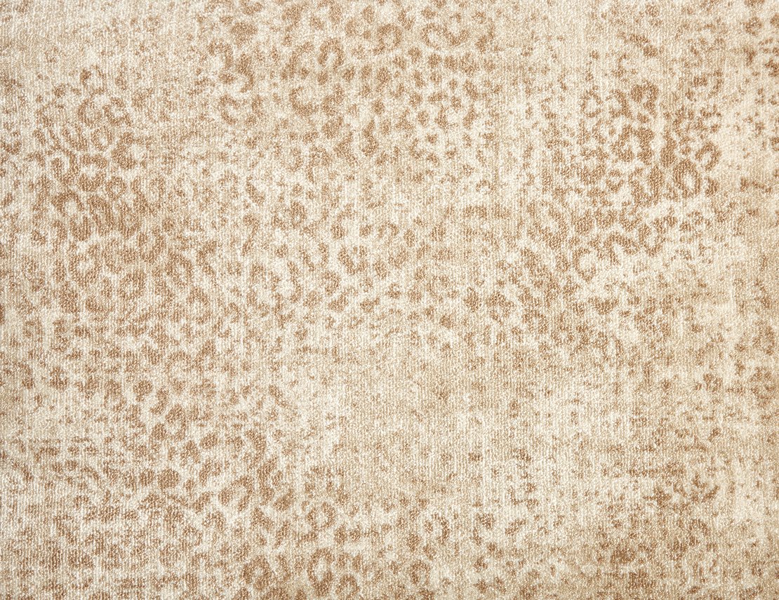 Custom Rugs, Runners & Rounds King Cheetah Desert Camel - Taupe & Ivory - Beige Machine Made Rug