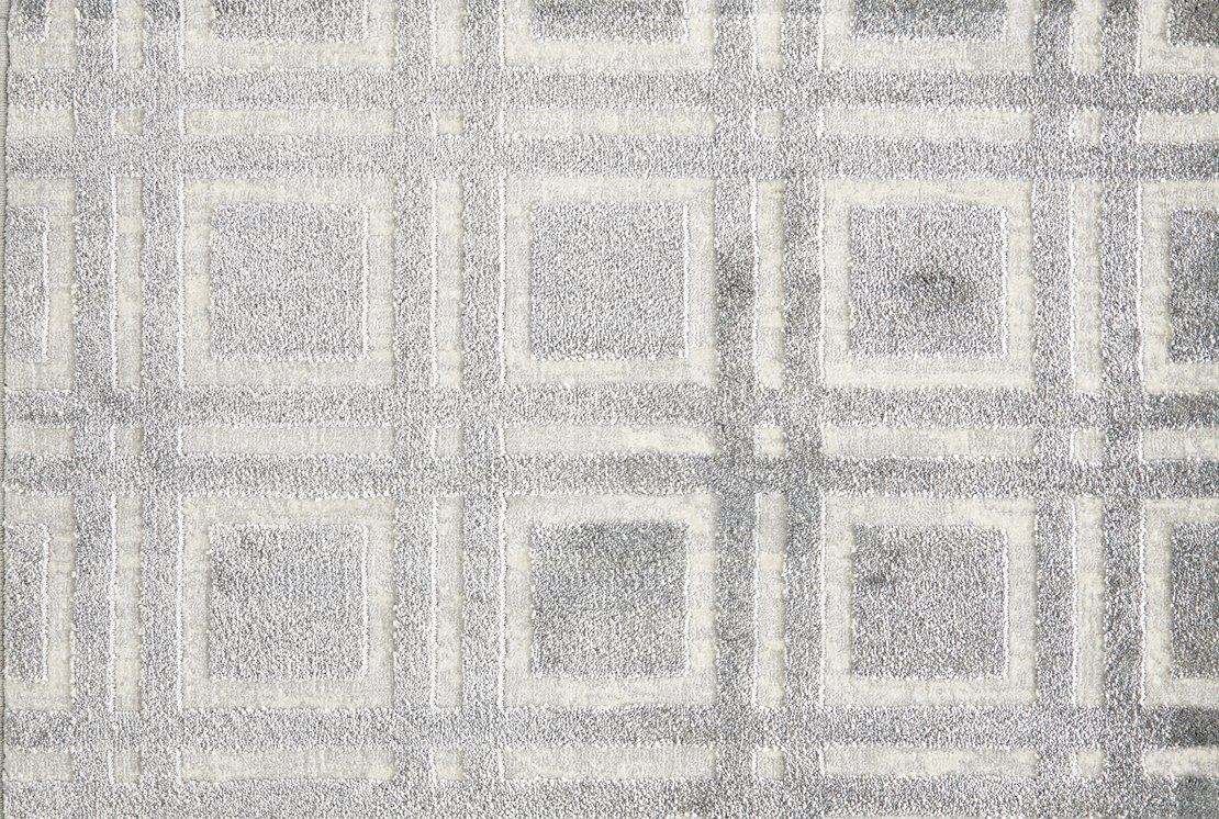 Custom & Wall to Wall Iconic Sterling Lt. Grey - Grey Machine Made Rug