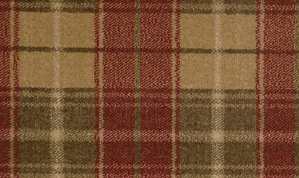 Custom Rugs, Runners & Rounds Lake Philip Equestrian Camel - Taupe & Red - Burgundy Machine Made Rug