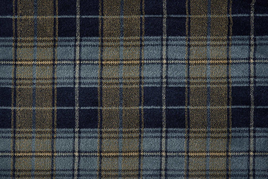 Custom Rugs, Runners & Rounds Lake Philip Indigo Lt. Grey - Grey & Medium Blue - Navy Machine Made Rug