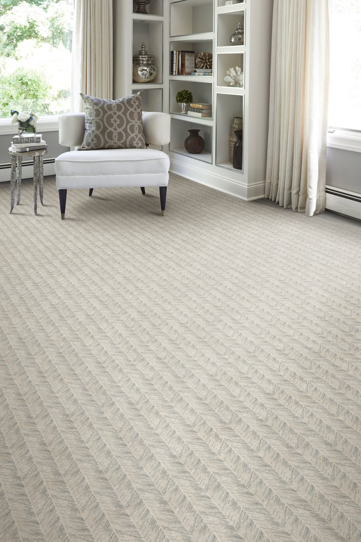 Custom Rugs, Runners & Rounds Wales Silver Lt. Grey - Grey Machine Made Rug
