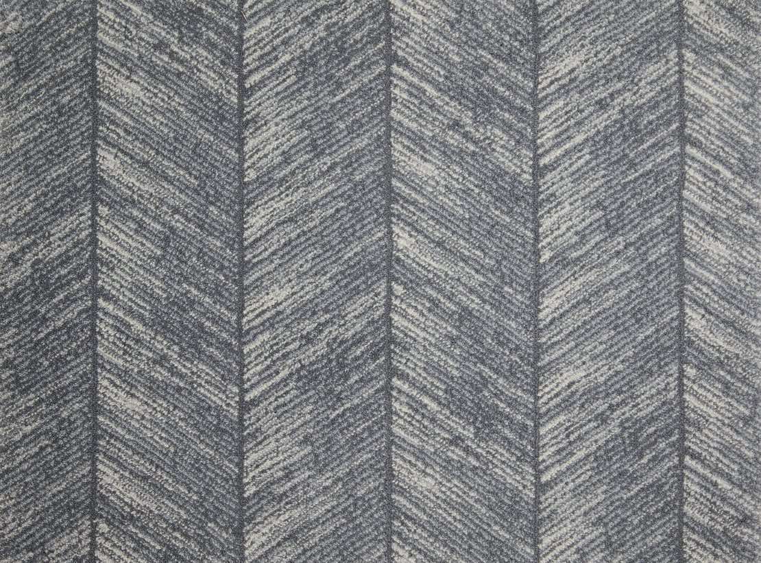 Custom & Wall to Wall Wales Sterling Lt. Grey - Grey Machine Made Rug