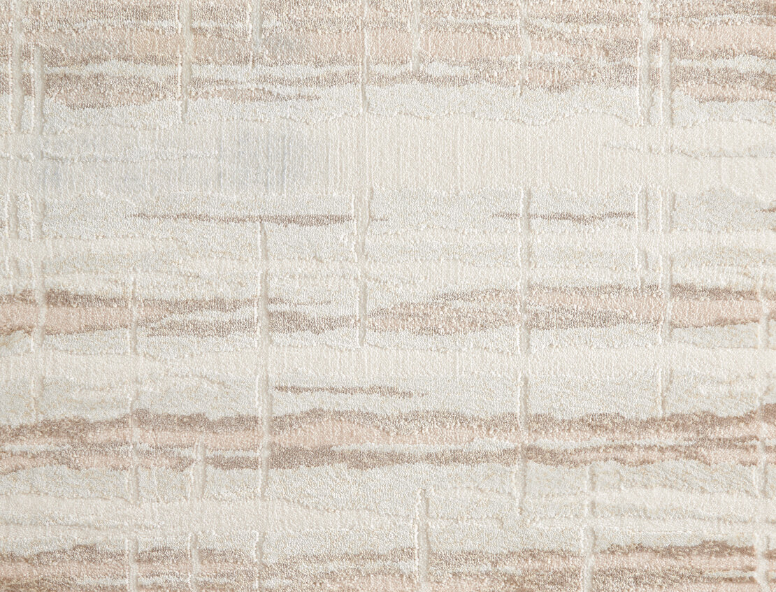 Custom Rugs, Runners & Rounds Belladonna Bone Ivory - Beige Machine Made Rug