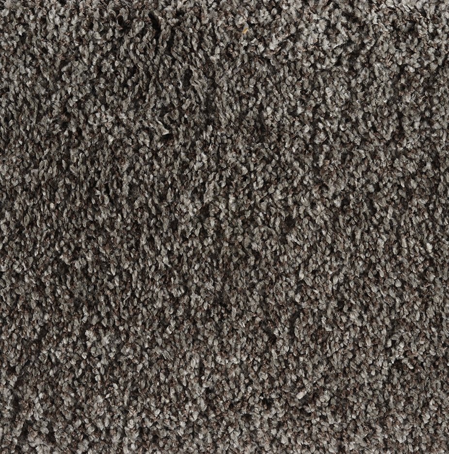 Custom Rugs, Runners & Rounds Shaggy Plush Shadow Black - Charcoal & Lt. Grey - Grey Machine Made Rug