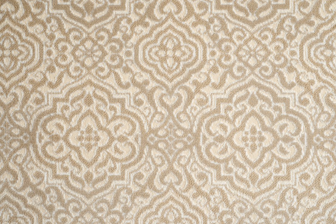 Custom & Wall to Wall Vivaldi Alabaster Ivory - Beige Machine Made Rug