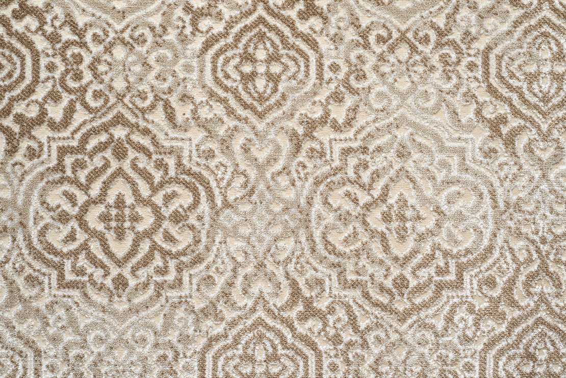 Custom & Wall to Wall Vivaldi Sandstone Camel - Taupe & Ivory - Beige Machine Made Rug