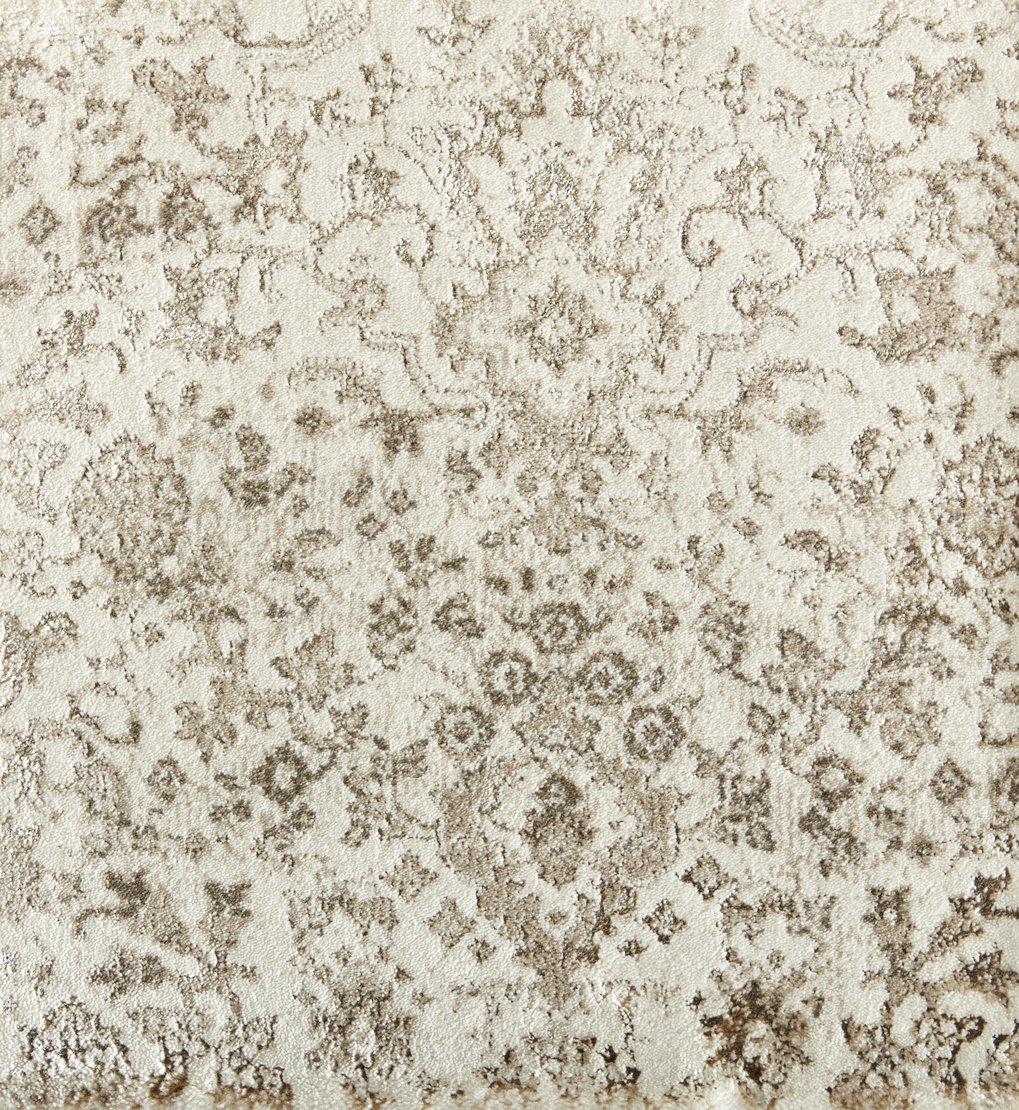 Custom & Wall to Wall Stillwater Beach Ivory - Beige & Lt. Brown - Chocolate Machine Made Rug