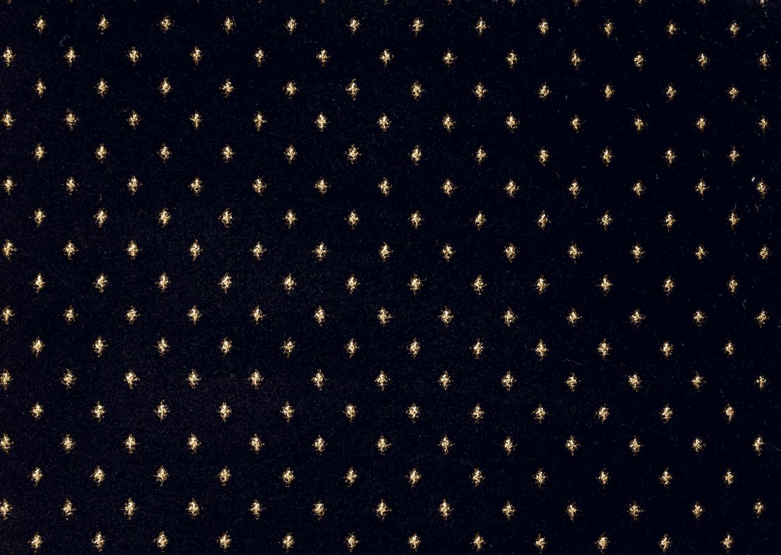 Custom Rugs, Runners & Rounds Lake Point Midnight Medium Blue - Navy & Lt. Gold - Gold Machine Made Rug
