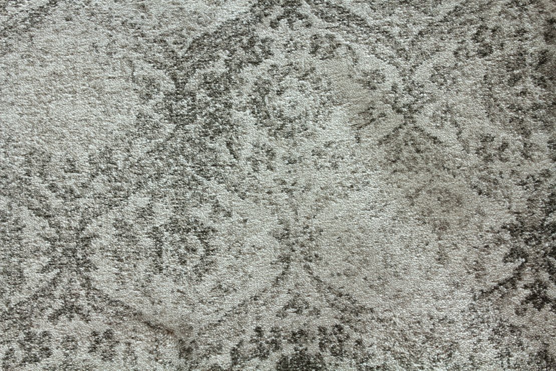 Custom Rugs, Runners & Rounds Olympia Steel Lt. Grey - Grey Machine Made Rug