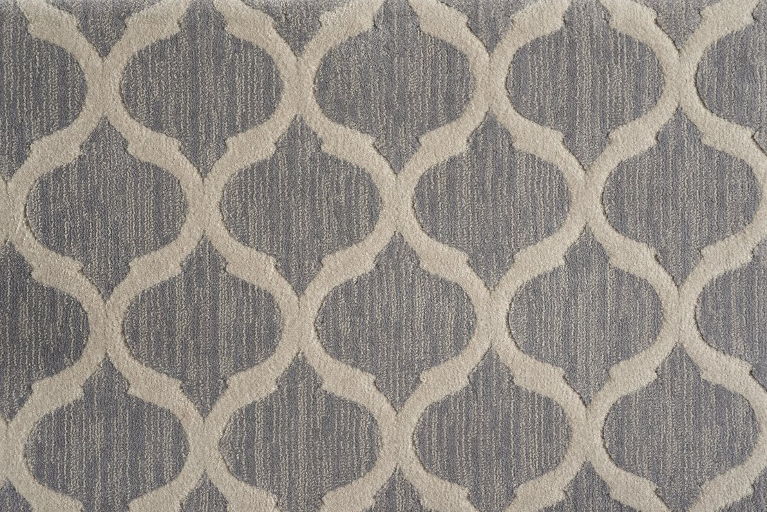 Custom & Wall to Wall Sigma  Slate Lt. Grey - Grey Machine Made Rug