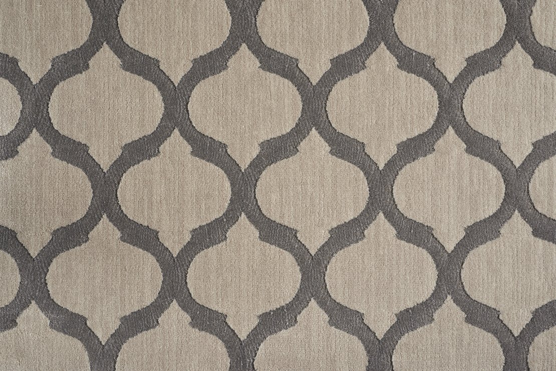 Custom & Wall to Wall Sigma Dusk Lt. Grey - Grey Machine Made Rug