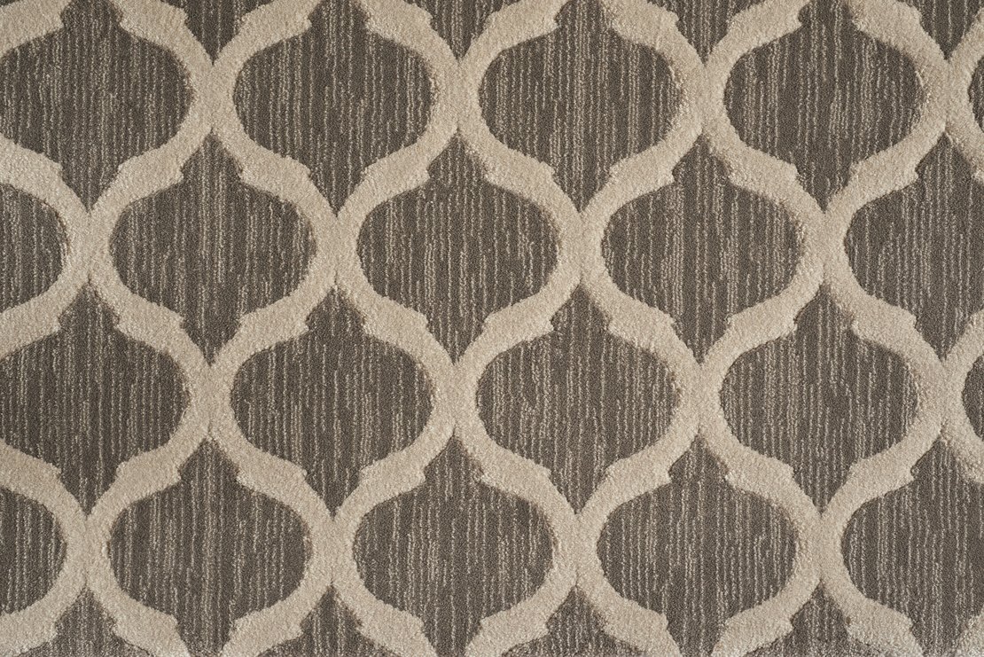 Custom Rugs, Runners & Rounds Sigma Pebble Camel - Taupe & Lt. Grey - Grey Machine Made Rug