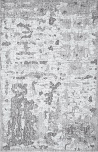 Contemporary & Modern Rugs Cabal CL-19 - Silver Lt. Grey - Grey Hand Tufted Rug