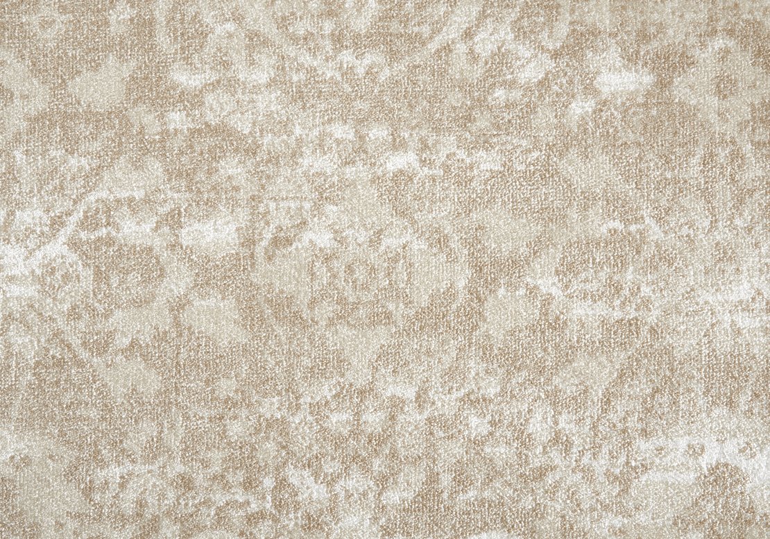 Custom & Wall to Wall Imagery Shell Ivory - Beige Machine Made Rug