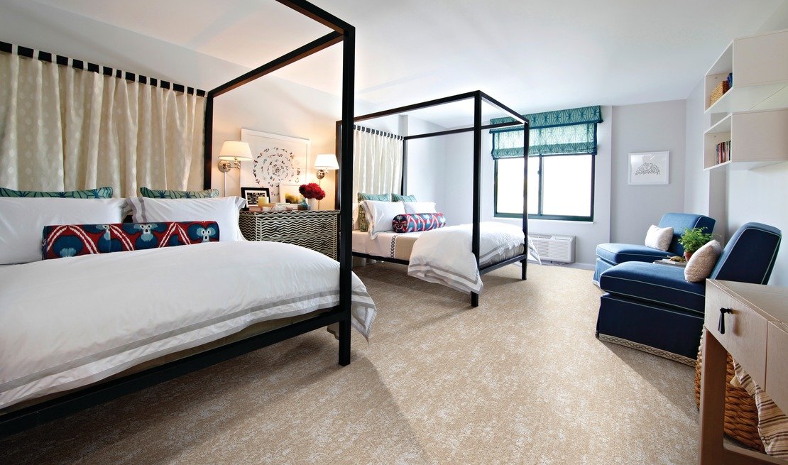 Custom Rugs, Runners & Rounds Imagery Marine Medium Blue - Navy & Lt. Grey - Grey Machine Made Rug