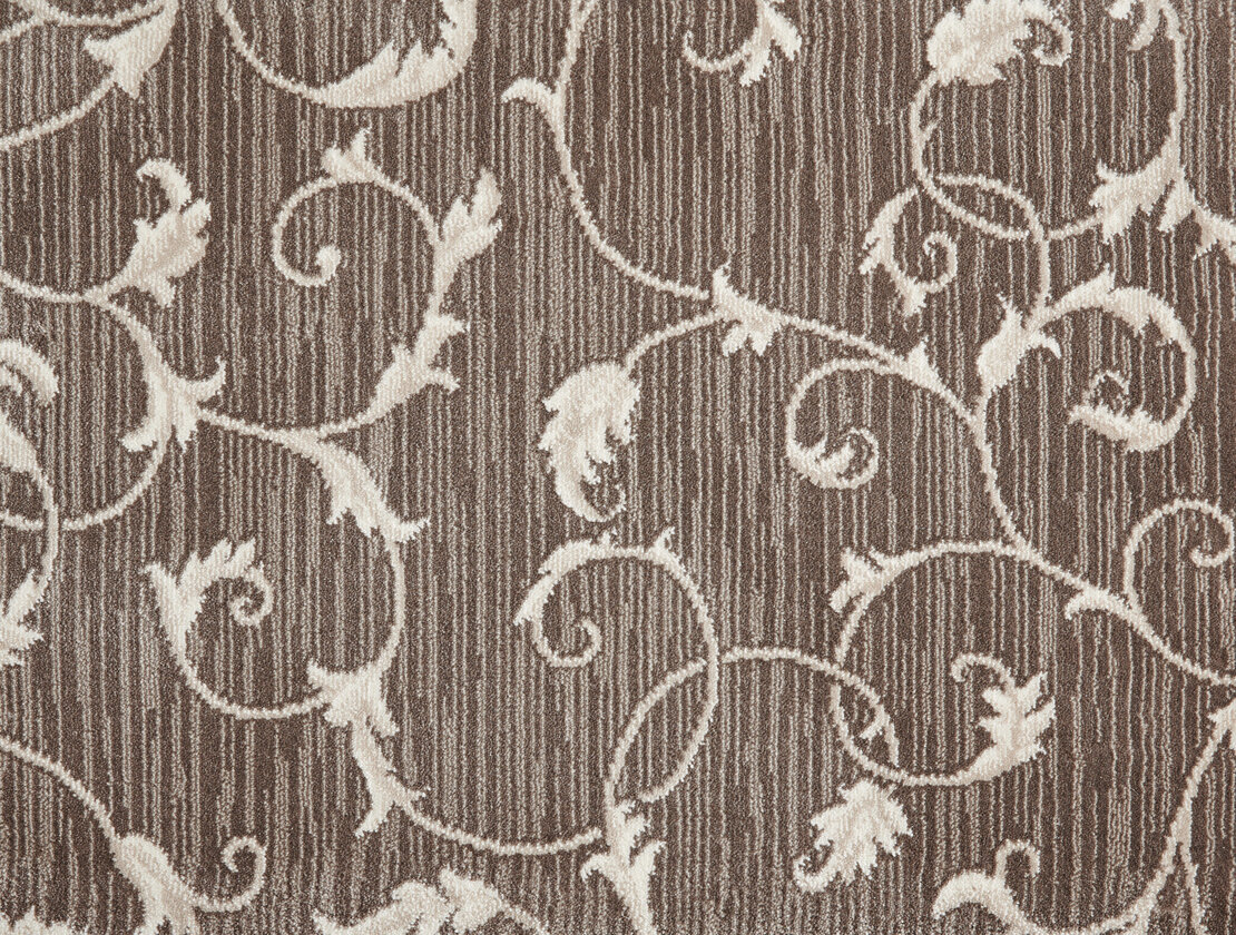 Custom Rugs, Runners & Rounds Montpellier Khaki Camel - Taupe & Ivory - Beige Machine Made Rug