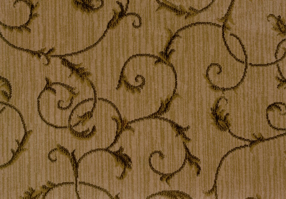 Custom Rugs, Runners & Rounds Montpellier Driftwood Camel - Taupe & Lt. Gold - Gold Machine Made Rug