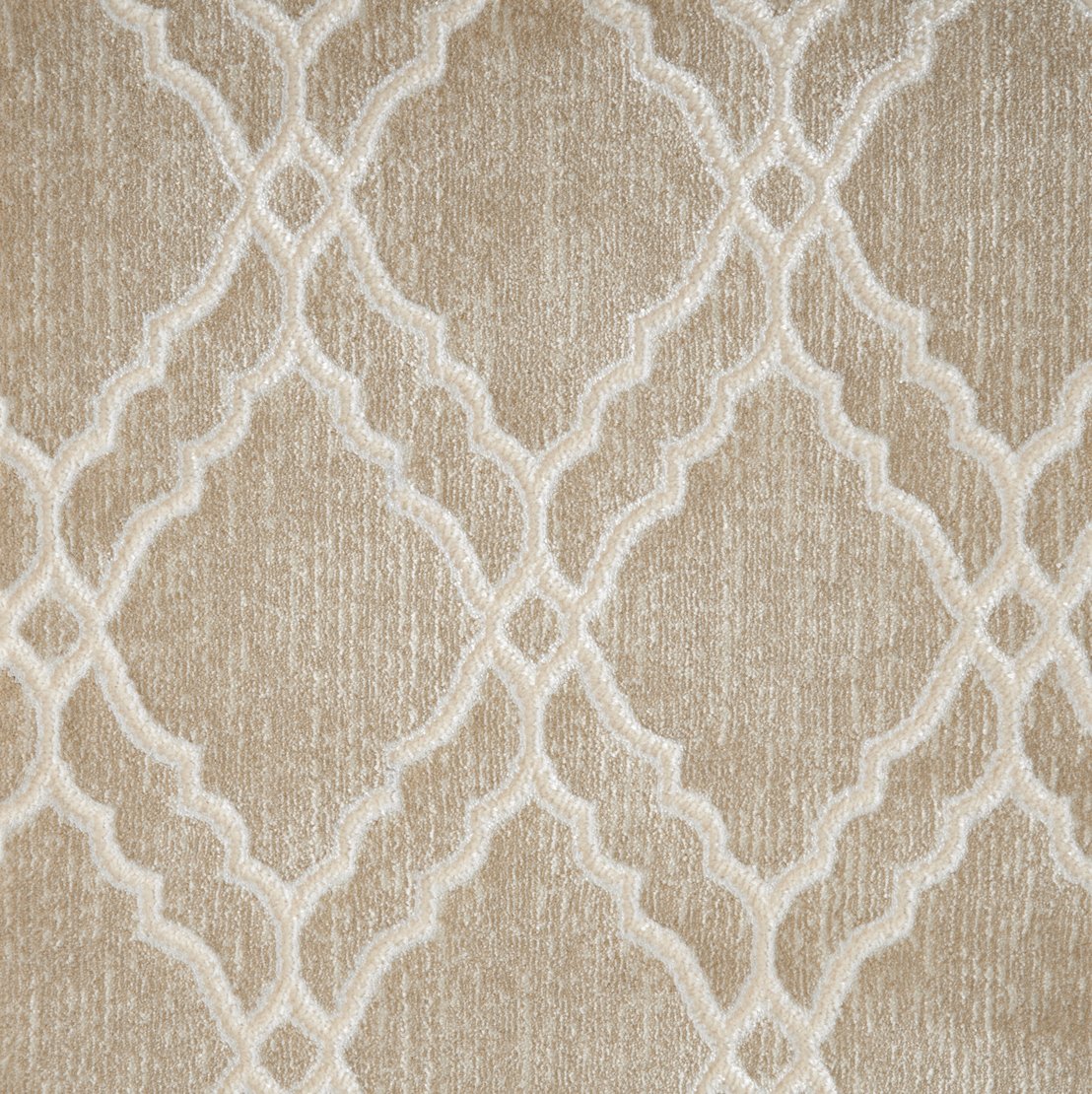 Custom Rugs, Runners & Rounds Clifton Opal Camel - Taupe & Ivory - Beige Machine Made Rug