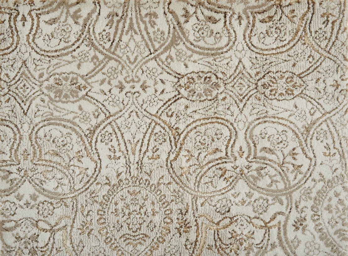 Custom Rugs, Runners & Rounds Edgewater Beach Camel - Taupe & Lt. Gold - Gold Machine Made Rug