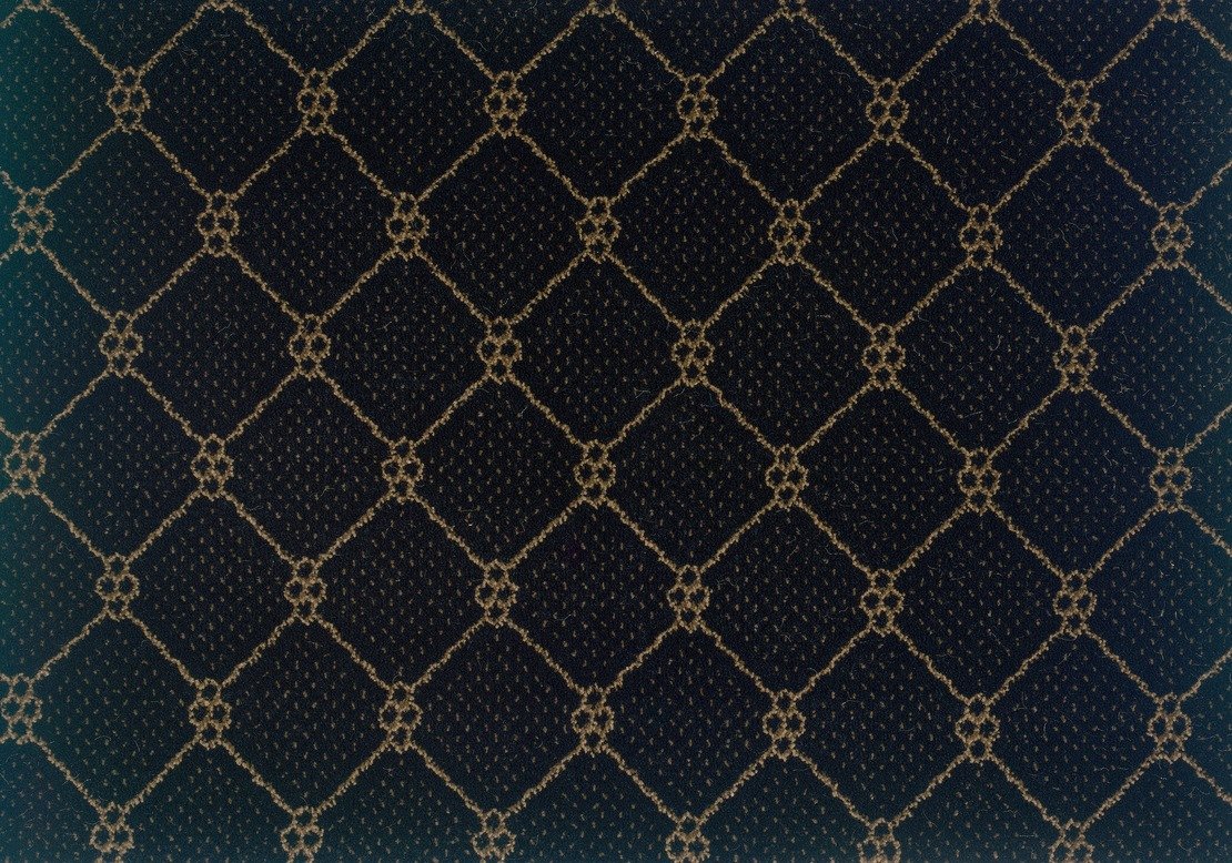 Custom Rugs, Runners & Rounds Lake Boden Black Black - Charcoal & Lt. Gold - Gold Machine Made Rug