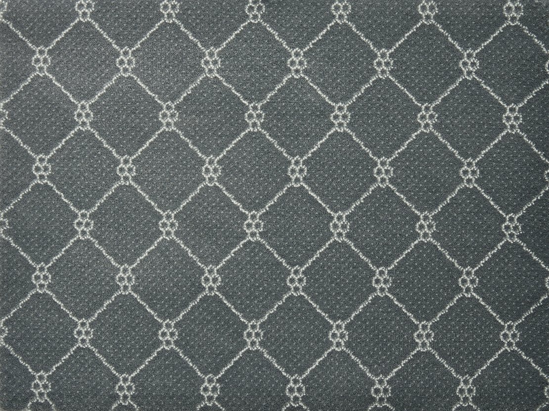 Custom & Wall to Wall Lake Boden Iron Lt. Grey - Grey Machine Made Rug