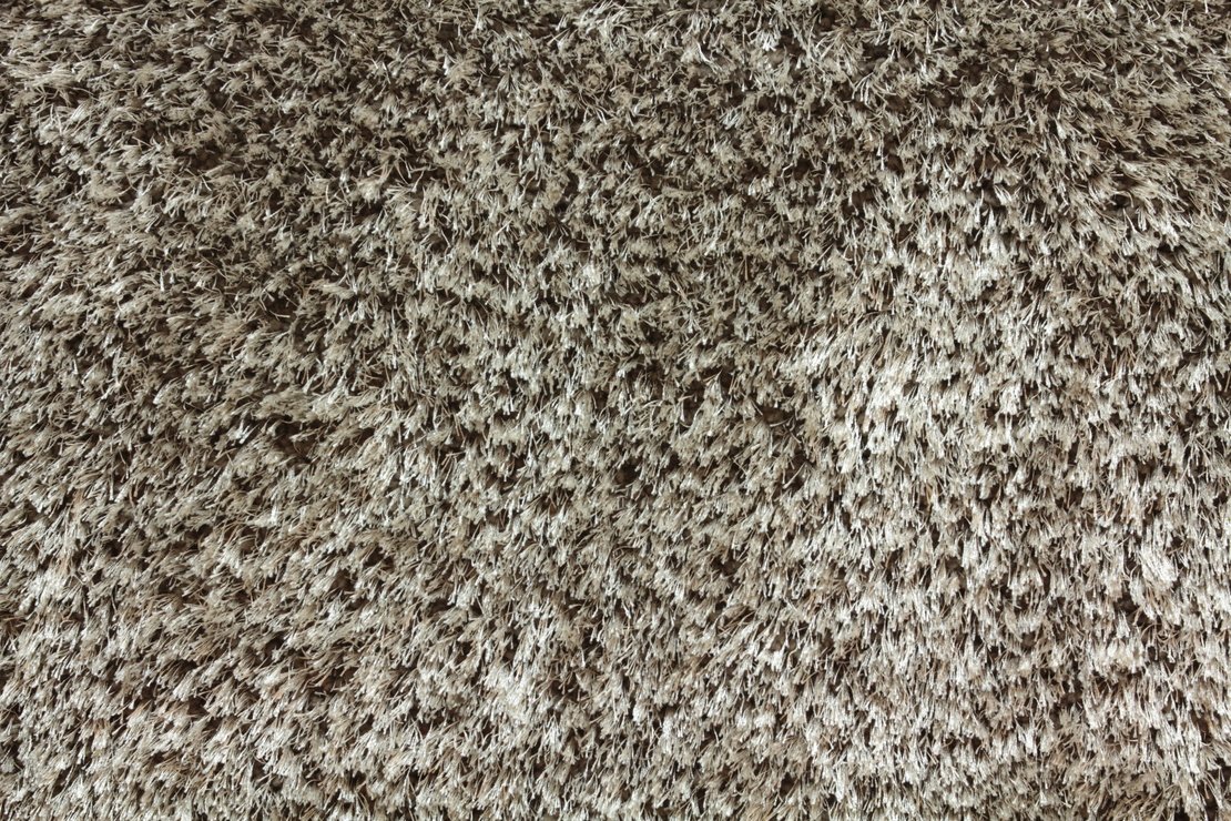 Custom Rugs, Runners & Rounds Shaggy Pop Mink Lt. Brown - Chocolate & Lt. Grey - Grey Machine Made Rug