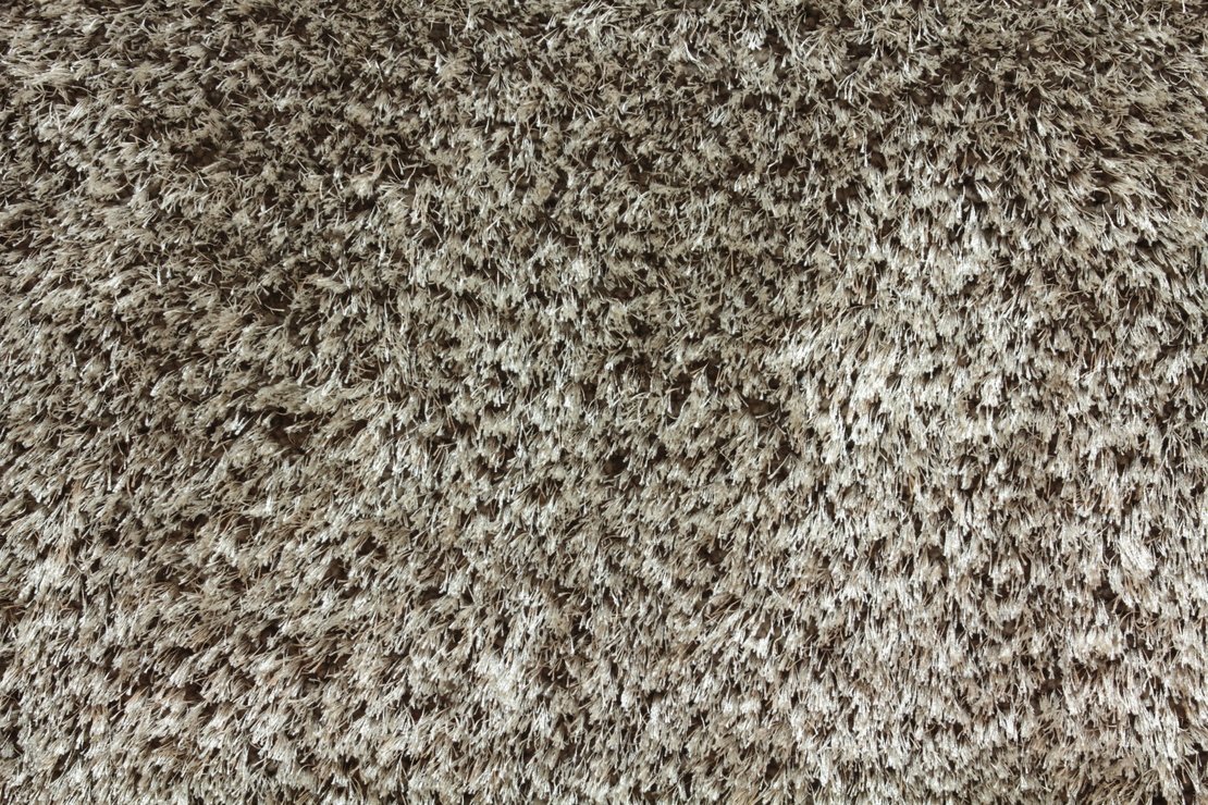 Custom & Wall to Wall Shaggy Pop Mink Lt. Brown - Chocolate & Lt. Grey - Grey Machine Made Rug