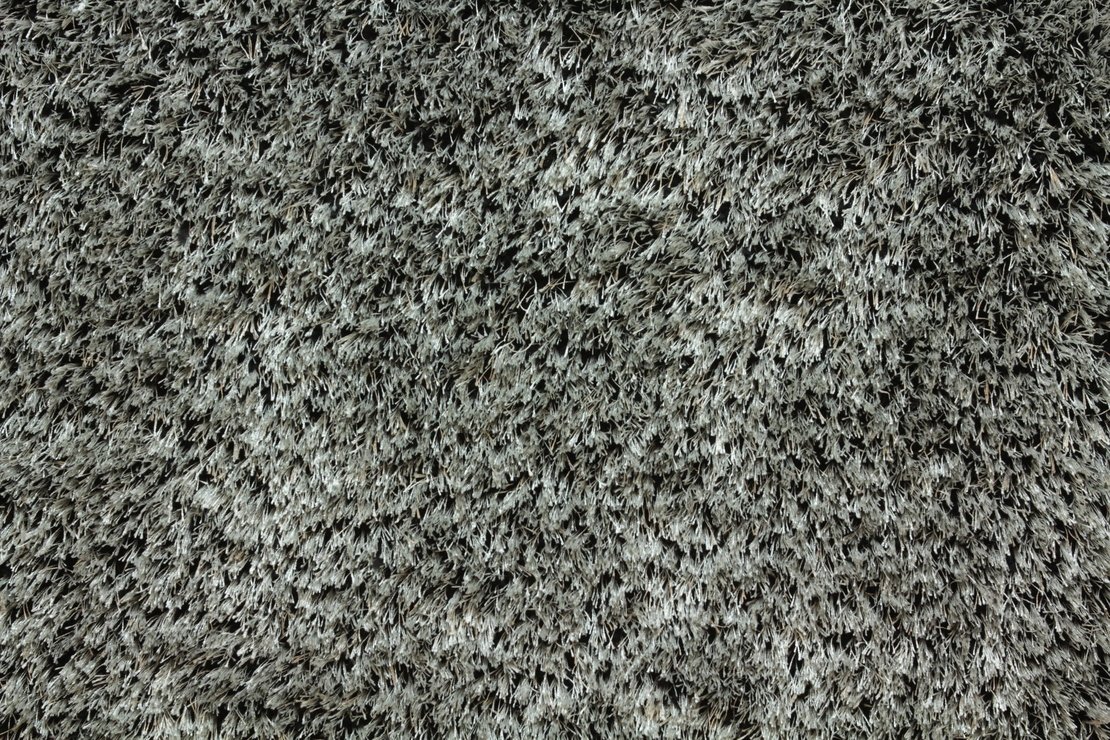 Custom Rugs, Runners & Rounds Shaggy Pop Planet Medium Blue - Navy & Lt. Grey - Grey Machine Made Rug