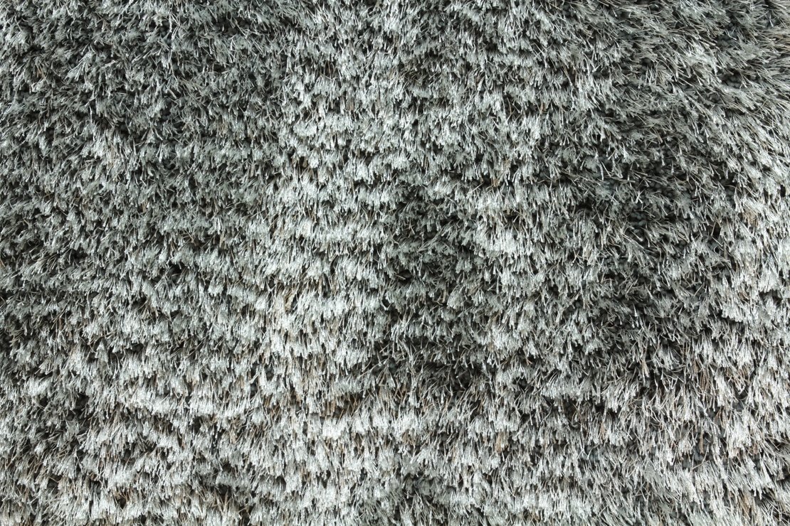 Custom Rugs, Runners & Rounds Shaggy Pop Mineral Black - Charcoal & Medium Blue - Navy Machine Made Rug