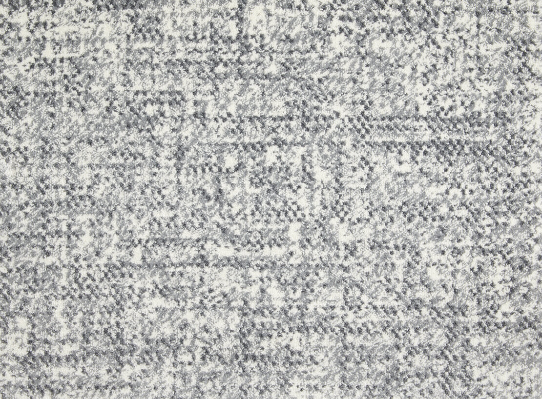 Custom Rugs, Runners & Rounds Pixie Dust Chrome Lt. Grey - Grey Machine Made Rug