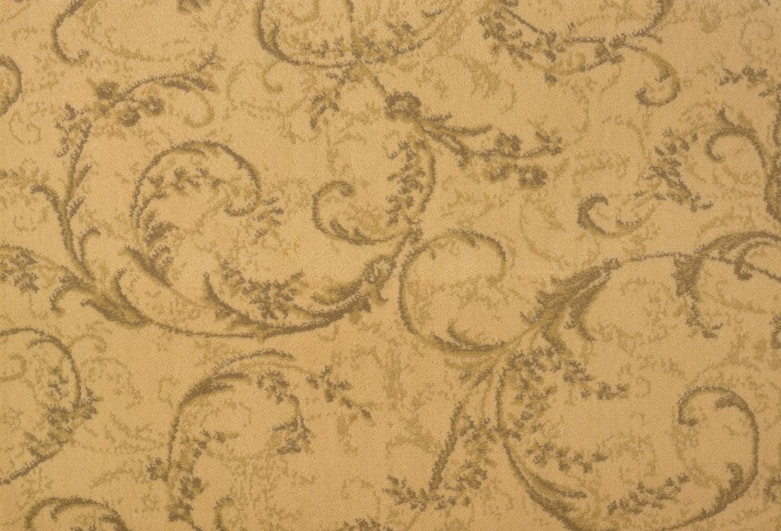 Custom Rugs, Runners & Rounds Lake Constance Wheat Camel - Taupe & Green Machine Made Rug