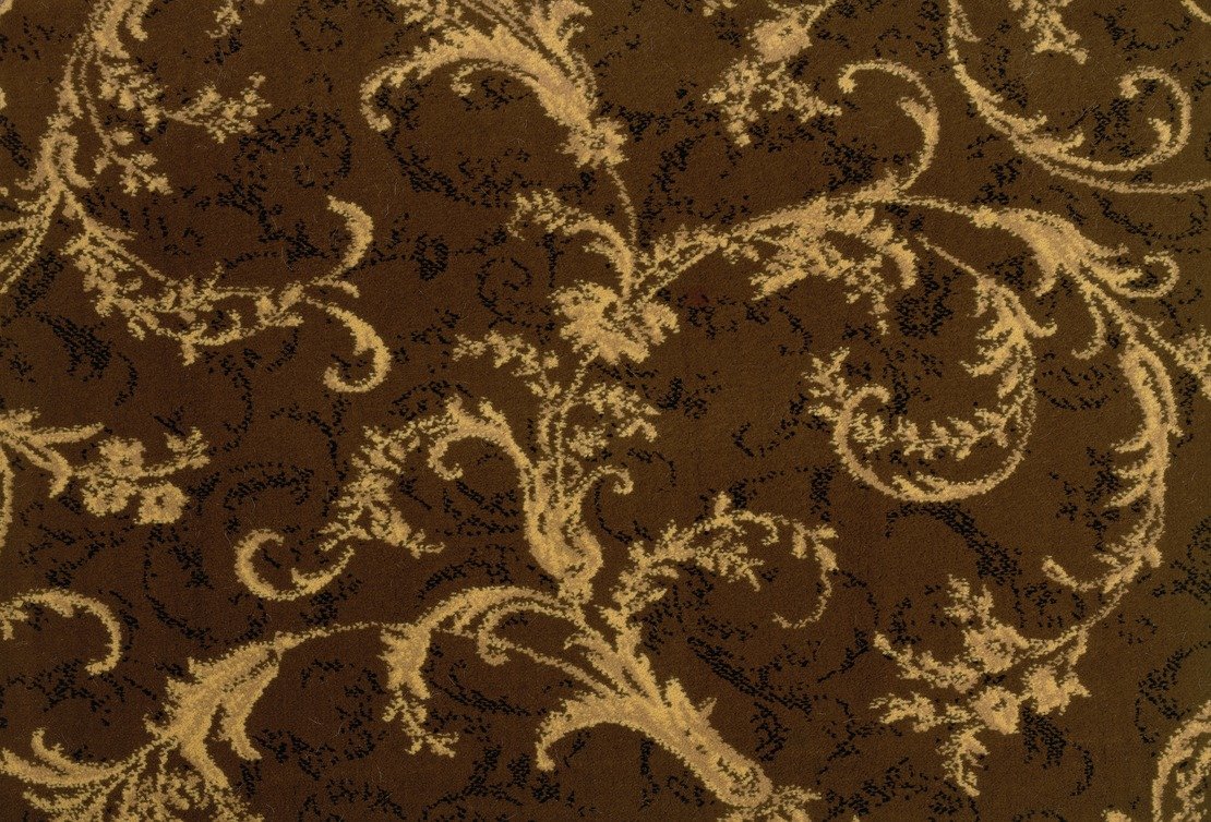 Custom Rugs, Runners & Rounds Lake Constance Bark Lt. Brown - Chocolate & Lt. Gold - Gold Machine Made Rug