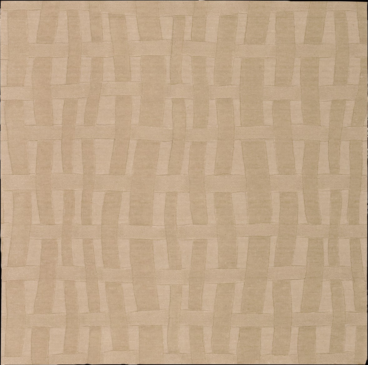 Custom Rugs, Runners & Rounds MANHATTAN MHT-02SAHAR Ivory - Beige Machine Made Rug
