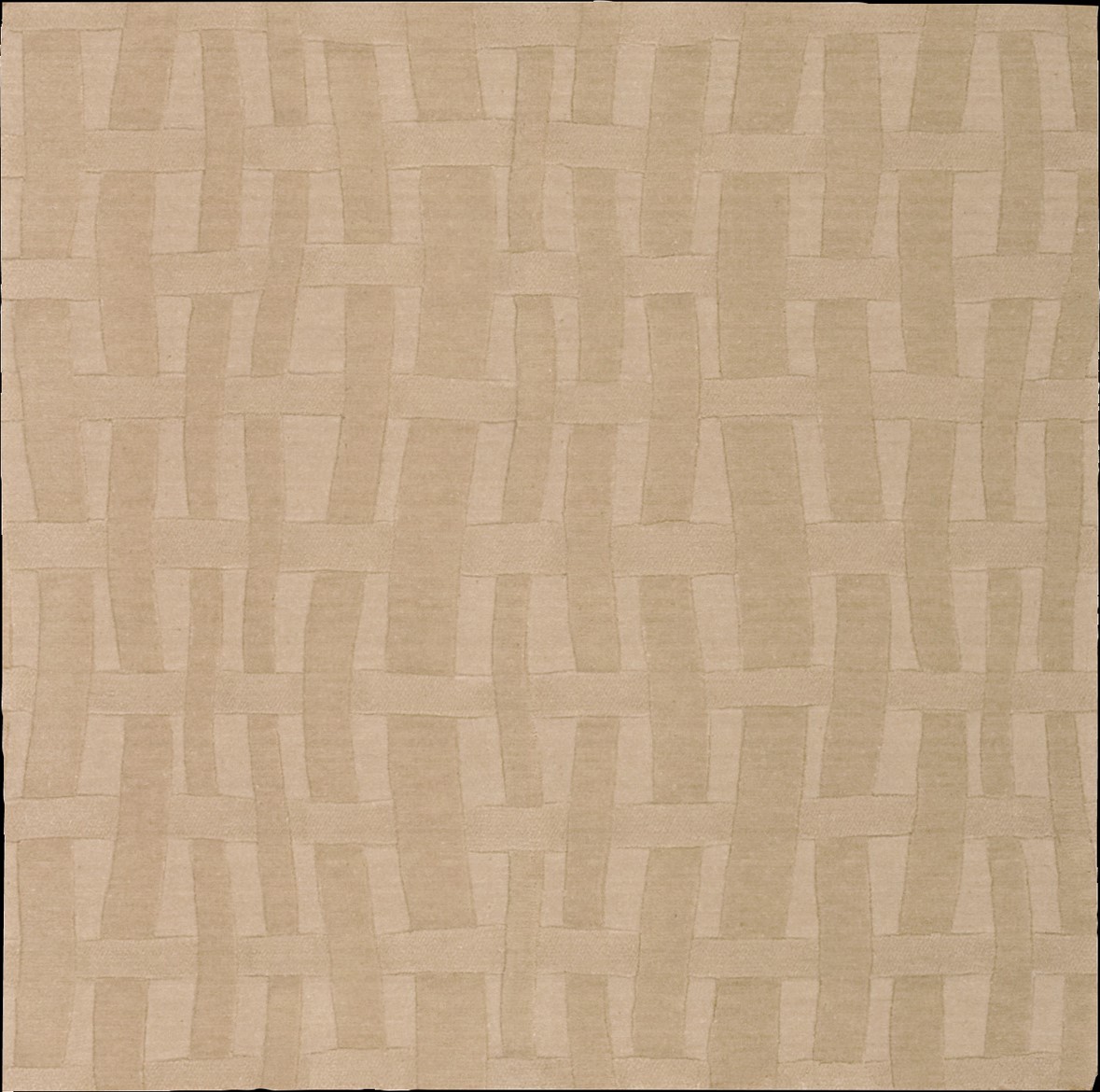 Custom & Wall to Wall MANHATTAN MHT-02SAHAR Ivory - Beige Machine Made Rug