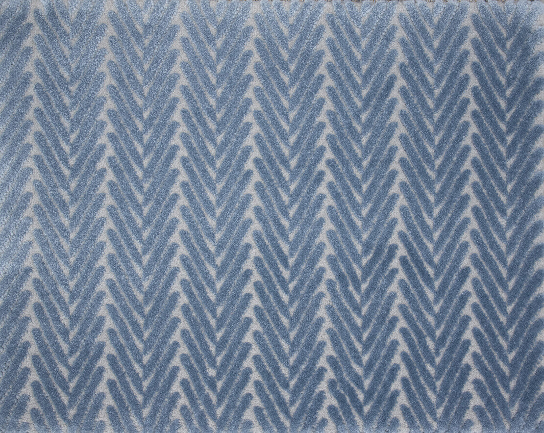 Custom Rugs, Runners & Rounds Candid Glacier Medium Blue - Navy Machine Made Rug
