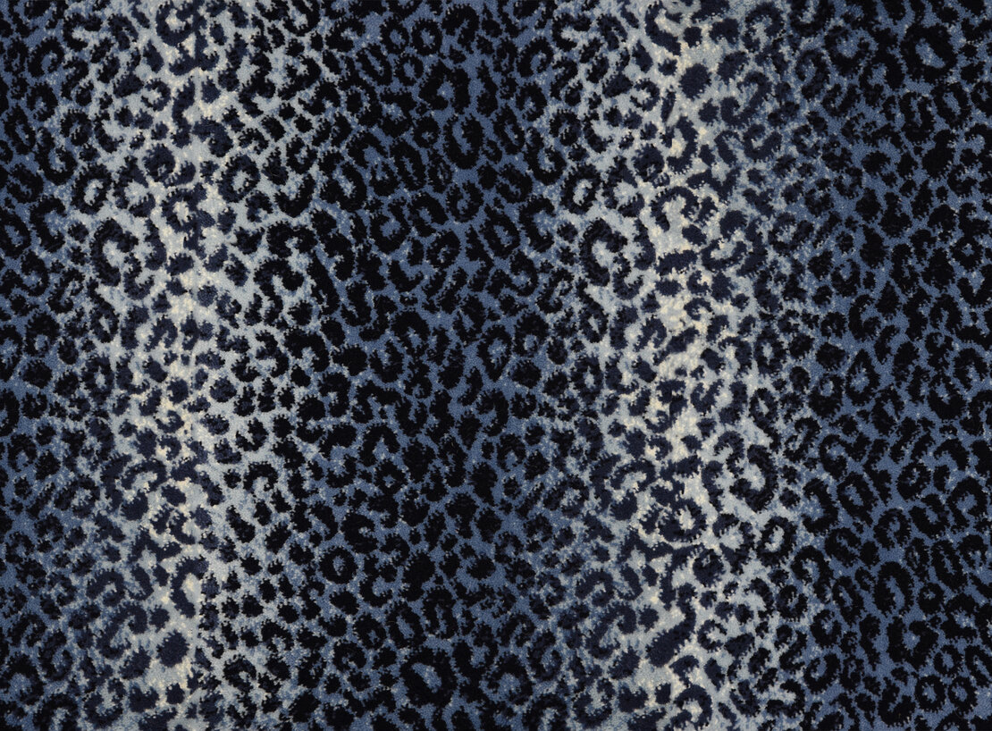 Custom Rugs, Runners & Rounds Mufasa Wave Lt. Blue - Blue Machine Made Rug