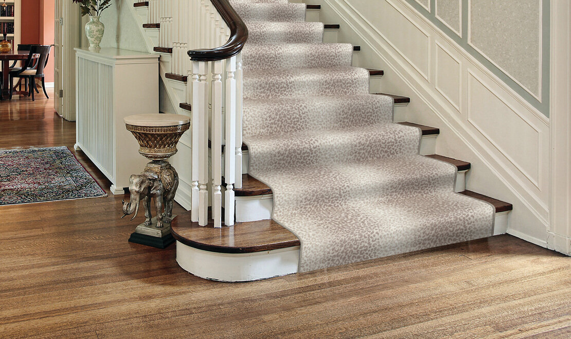 Custom Rugs, Runners & Rounds Mufasa Panda Black - Charcoal & Ivory - Beige Machine Made Rug