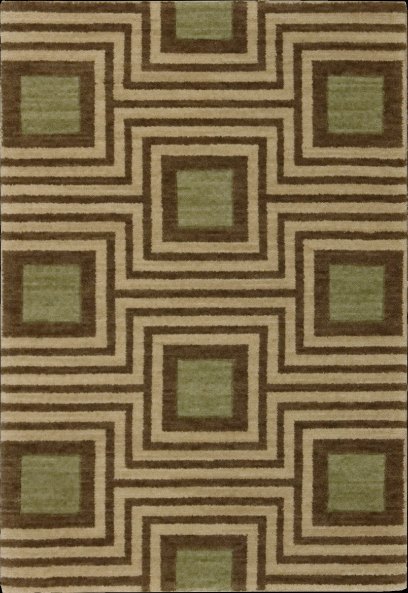 Custom Rugs, Runners & Rounds MANHATTAN MHT-03CAMOU Multi Machine Made Rug