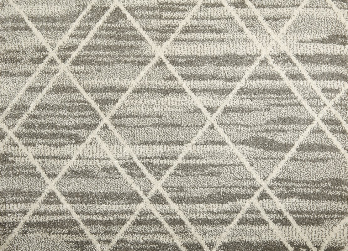 Custom Rugs, Runners & Rounds Treasures Cloud Lt. Grey - Grey Machine Made Rug