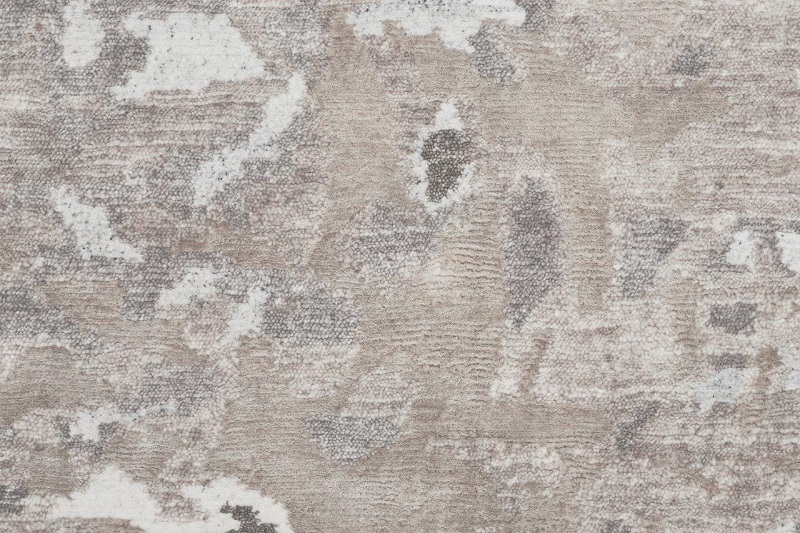 Contemporary Rugs & Transitional Rugs Splash CC1 Lt. Grey - Grey Hand Knotted Rug