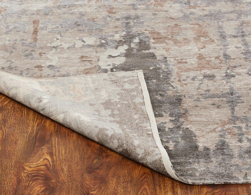 Contemporary Rugs & Transitional Rugs Splash CC3 Lt. Grey - Grey Hand Knotted Rug