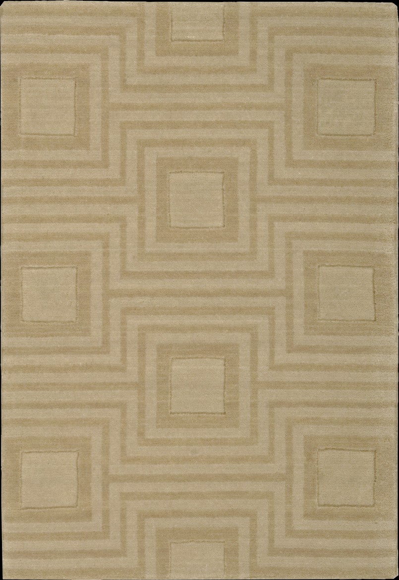 Custom & Wall to Wall MANHATTAN MHT-03SAHAR Ivory - Beige & Lt. Gold - Gold Machine Made Rug