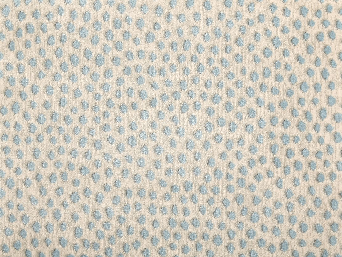 Custom & Wall to Wall Dottie Raindrop Lt. Grey - Grey & Lt. Blue - Blue Machine Made Rug