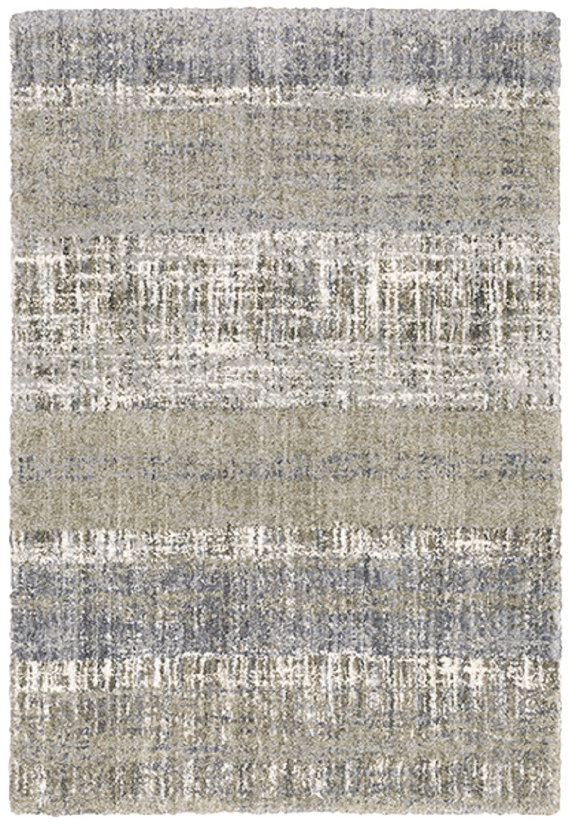 Contemporary Rugs & Transitional Rugs Aspen 530J Lt. Grey - Grey & Lt. Blue - Blue Machine Made Rug