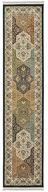 Traditional & Oriental Rugs Masterpiece 1331X Multi & Ivory - Beige Machine Made Rug