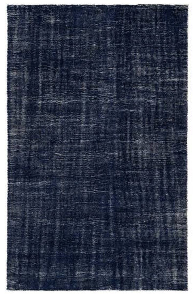 Flat Woven Rugs Rebecca RBC06 Limon Medium Blue - Navy Machine Made Rug