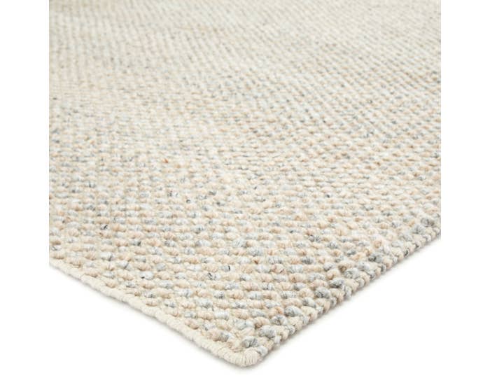 Flat Woven Rugs Rebecca RBC05 Limon Lt. Grey - Grey Machine Made Rug