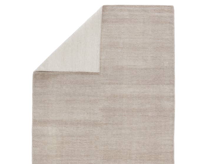 Flat Woven Rugs Rebecca RBC10 Limon Lt. Grey - Grey & Camel - Taupe Machine Made Rug