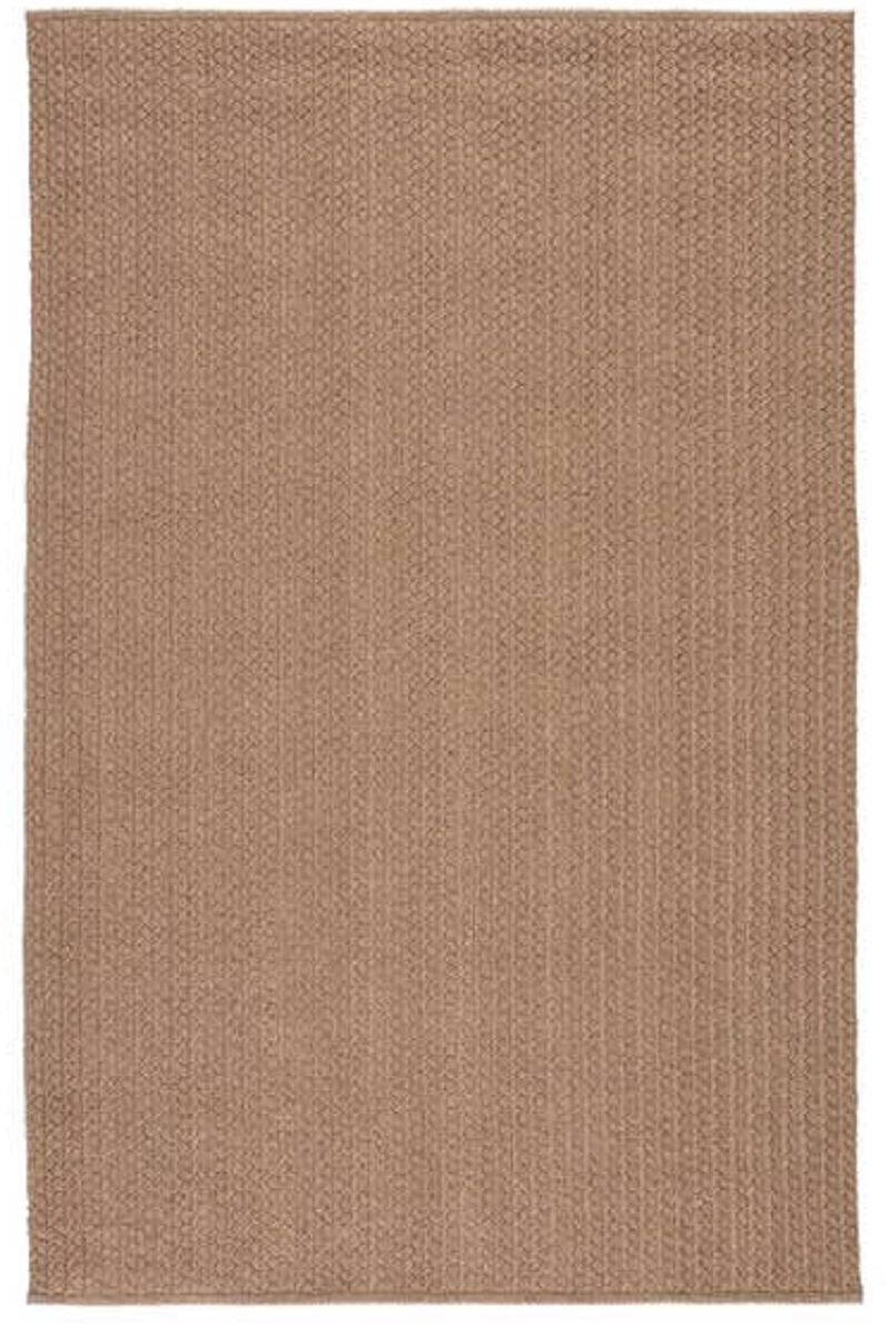 Flat Woven Rugs Nirvana Premium NIP03 Lt. Brown - Chocolate Machine Made Rug