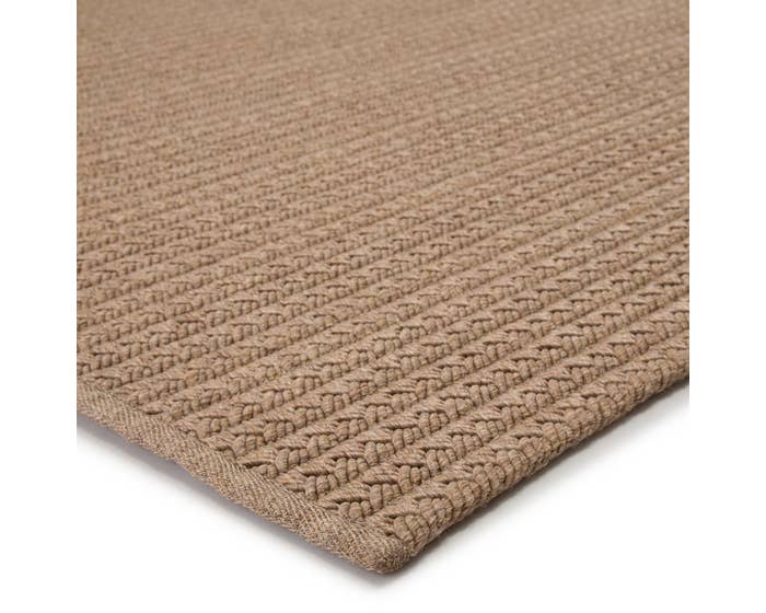 Flat Woven Rugs Nirvana Premium NIP03 Lt. Brown - Chocolate Machine Made Rug